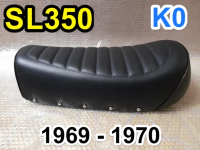 Sillín de asiento Honda SL350 SL 350 K0 1969-1970 asiento completo nuevo Honda SL350 K0. Foto 1 de 4