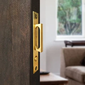 Pocket Door Edge Pull - Sliding Door Pull Handles Hardware,Pockets Hidden On ... - Picture 1 of 6
