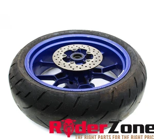 2004 - 2008 APRILIA RSV1000R REAR WHEEL BACK RIM BLUE BRAKE ROTOR STRAIGHT STOCK - Bild 1 von 14