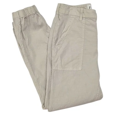 Pantalón de chándal Frank & Eileen Jameson utilitario cemento talla 2 minimalista sin esfuerzo Foto 1 de 4