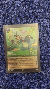 Disney Lorcana - Goofy Emerald Champion 25/P3 -Foil- Gen Con Promo Card of 2025 - Picture 1 of 2