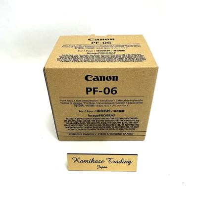 Cabezal de impresión Canon PF-06 2352C001 de Japón nuevo Foto 1 de 4