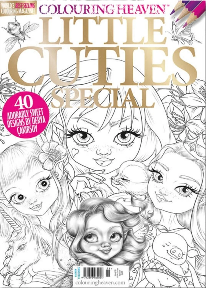 COLOURING HEAVEN COLLECTION BOOKAZINE | #98 | LITTLES CUTIES SPECIAL - Image 1 of 1