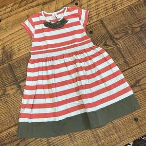 Matilda Jane Peppermint Red Stripe Lap Dress Size 8 - Picture 1 of 1