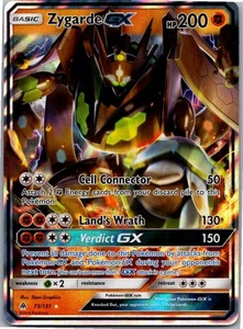 Zygarde GX Ultra Rare SM - Forbidden Light 73/131 NM Holo - Picture 1 of 2