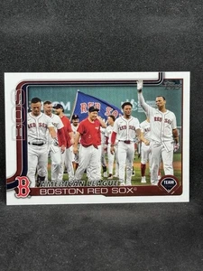 2025 Topps #264 Boston Red Sox Boston Red Sox casi nuevo - Imagen 1 de 8
