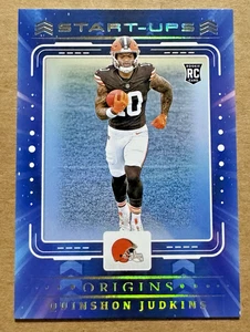 2025 Panini Origins Quinshon Judkins Rookie Start Ups SP RC Browns No. 12 - Bild 1 von 2