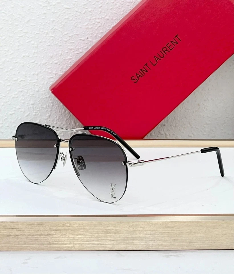 Gafas de sol unisex Saint Laurent CLASSIC11M marco de metal 59□13-145 Foto 1 de 4