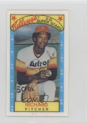 1979 Kellogg's 3-D Super Stars JR Richard (Stats Start in 1971) #19 - Image 1 of 2