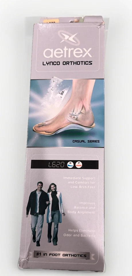 Plantillas ortopédicas Aetrex Lynco L620 serie informal soporte para el arco mujeres 9 Foto 1 de 4