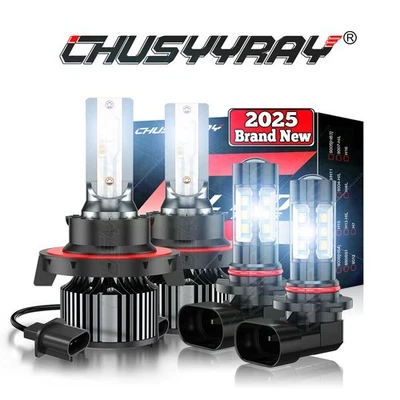 Kit de faros antiniebla LED 6500K para Ford F250/350 Super Duty 2005-2016 Foto 1 de 4