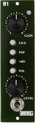 Burl Audio B1 500 Series Microphone Preamp with BX2 Nickel Output Transformer - Image 1 of 4