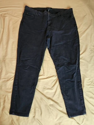 Celebrity Pink Jeans Womens Size 22 Black Mid Rise Ankle Skinny - Image 1 of 4