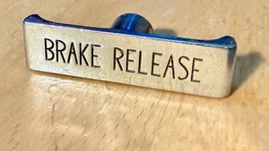 1950S 1960S 1970S PANEL DEBAJO DEL TABLERO LIBERACIÓN FRENO MANIJA T PALANCA DE TRACCIÓN AÑOS 60 70S - Imagen 1 de 9