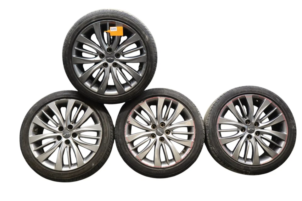 15-20 Hyundai Genesis G80 19x8.5 Inch Wheel Rim Rims (Set of 4) 52910-B1270 Oem - Image 1 of 4