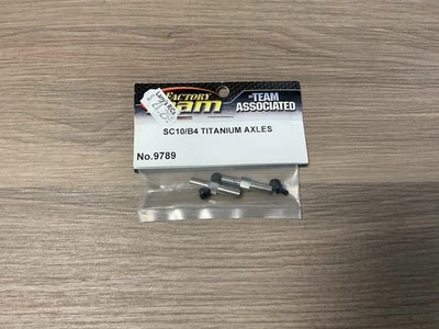 Team Associated #9789 SC10/B4 TITANIUM AXLES - Image 1 of 2