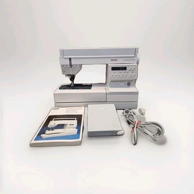 Pfaff Creative 1467 IDT Haushaltnähmaschine Mit Zubehör Und Tragbaren Koffer - Bild 1 von 4