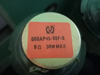 PIONEER D66AP45 TWEETERS FROM CS-408 TESTED WORKING FITS MANY OTHERS - image 1 of 3