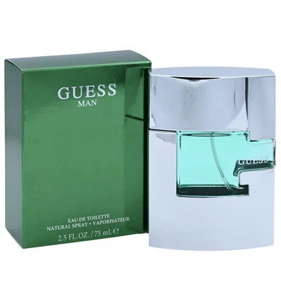 GUESS MAN Guess Cologne 2,5 OZ EDT para hombre nuevo en caja Foto 1 de 4