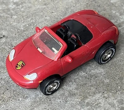 Darda Motors Rojo Porsche Boxster Convertible Ultra Velocidad Pull Back 1996 Foto 1 de 4