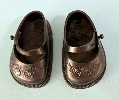 Vintage Orig. Zapatos para muñeca Ideal 17" Shirley Temple, Toni P91 Harriet Hubbard Ayer Foto 1 de 2