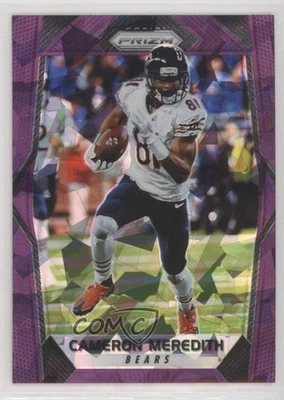 2017 Panini Prizm Purple Crystals Prizm /75 Cameron Meredith #50 - Image 1 of 2