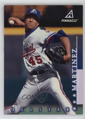 1998 Pinnacle Pedro Martinez (Away Stats) #2 HOF - Image 1 of 2