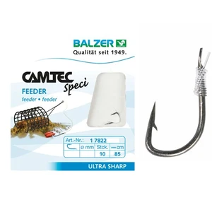 Balzer Camtec Speci gebunden Haken | Feeder schwarz 85cm | Vorfach 10 Stk - Bild 1 von 9