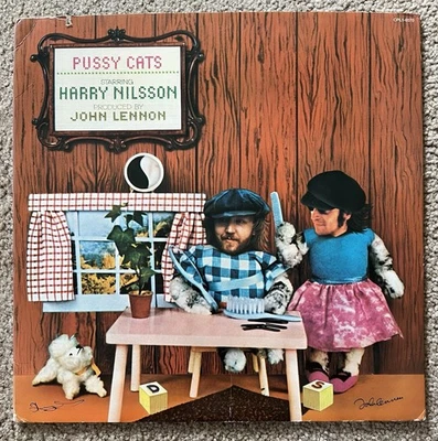 HARRY NILSSON - Pussy Cats LP w/ INNER 1974 RCA - CPL1-0570 Vinyl * Near MINT - Image 1 of 4