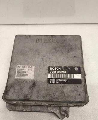 BMW 3 E36 Motorsteuergerat/-modul 0281001243 2245541 - Image 1 of 4