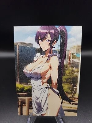 Saeko Busujima High School Of The Dead Anime Waifu Card Doujin ACG Goddess - Image 1 of 4