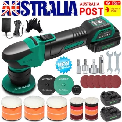 BATOCA Cordless Car Polisher Buffer Mini Polishing Machine RO & Dual Action 1-3" - image 1 of 4