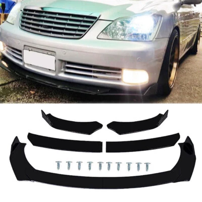 For Toyota Crown MS50,MS85 Car Front Bumper Chin Lip Spoiler Splitter Body Kit Foto 1 de 4