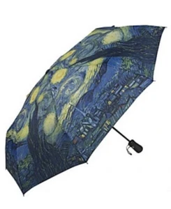 Galleria Starry Night Folding Umbrella New - Picture 1 of 4