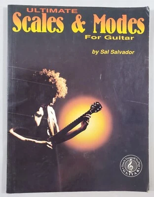 Mejores escalas y modos para cancionero de lección de guitarra 1993 Sal Salvador difícil de encontrar Foto 1 de 4