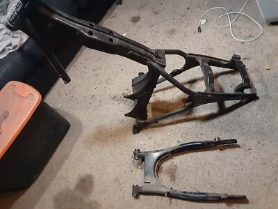 78 Honda CB 400 A Hondamatic Hawk Main Frame and swingarm no damage clean - Image 1 of 4