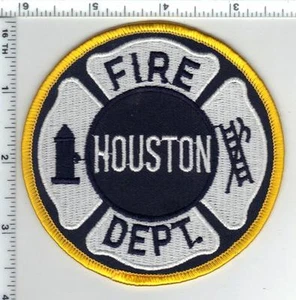 Houston Fire Dept. (Texas) Shoulder Patch - new from 1995 - Picture 1 of 1