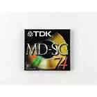 Lot neuf de 5 : TDK MD-SG74AX Mini Disques Minidisque Or Enregistrable 74 Min