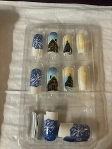 Künstliche Nägel zum aufkleben press on nails Weihnachten 🎄⛄️ - Bild 1 von 1