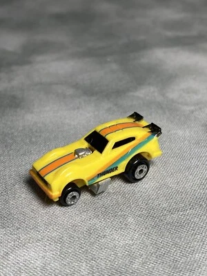 1988 Galoob "Yellow  Thunder Drag CAR"  Micro Machines Rare Vintage - Image 1 of 4