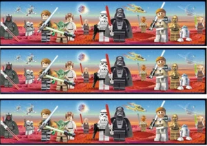 Tortenband Geburtstag Oblate - Fondant  Star Wars P4 - Bild 1 von 1