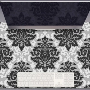 Desk Mat Top Large Pad Protector for Computer Mouse Office 90x45 Grey design - Afbeelding 1 van 4