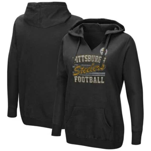 Damen-Fußball-Hoodie Übergröße Pittsburgh Steelers – Größe: 3X () - Bild 1 von 1