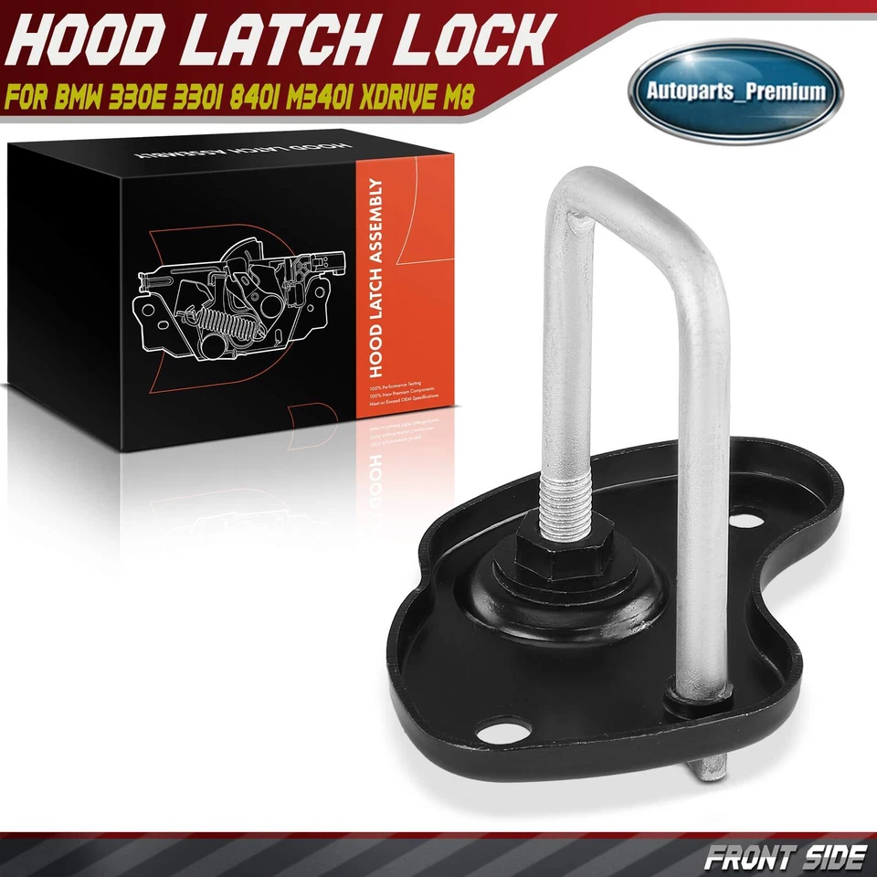 Новый замок защелки капота передней стороны для BMW 330e 330i 840i M440i M340i xDrive M4 M8 - Изображение 1 из 4