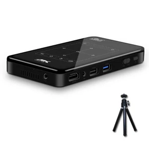 4K HD Smart DLP Mini Projector Android WiFi Bluetooth 1080P Smart Home Theater - Picture 1 of 20