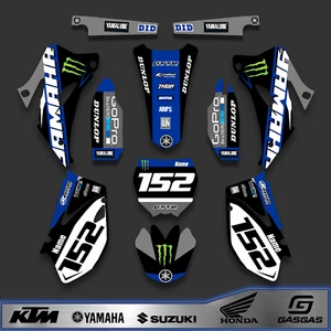 Yamaha YZF250-450 (2006 - 2009) yzf450 yz250f yz450f graphics kit stickers - Picture 1 of 5