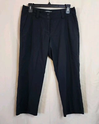 Nike Golf Women's Tour Dri-Fit Capris Performance Black Size 4 - Image 1 of 4