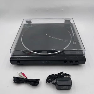 Audio-Technica AT-LP60X-BK Fully Automatic Belt-Drive Stereo Turntable Black - Picture 1 of 4