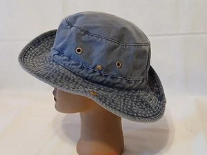 BRONER Bucket Fishing Hunting Camper Safari Summer Sun Bonnie Hat - sz L - Picture 1 of 9