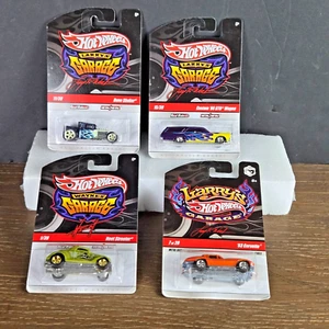 Lot Hot Wheels Die Cast Waynes #1 Larry's Garage #7,11,15 Bone Shaker GTO Wagon - Picture 1 of 23